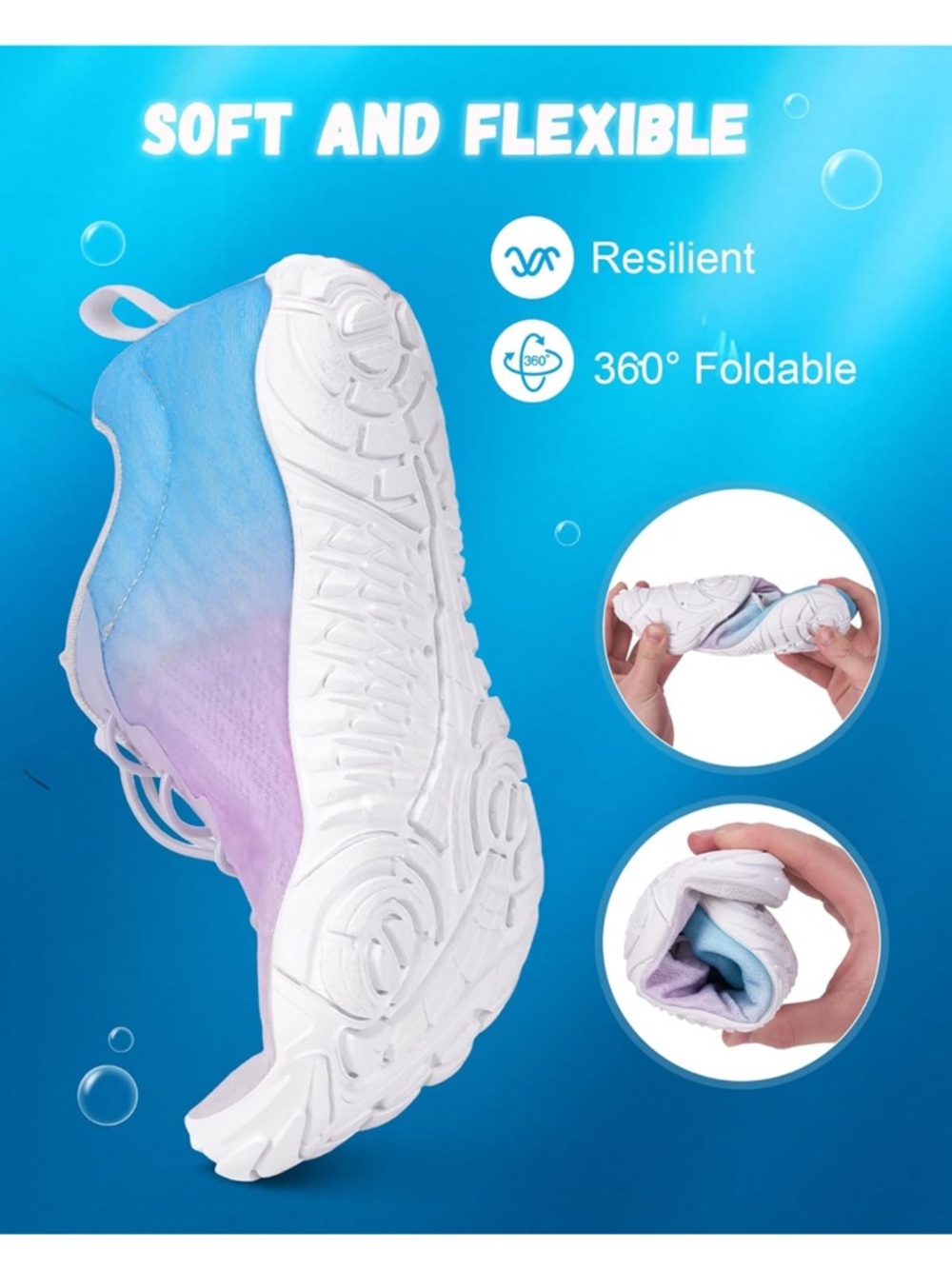 Barefoot Shoes Womens Mens Footwear Water Shoes Women 10 Men 8 Hiking Beach FCT - Picture 5 of 7
